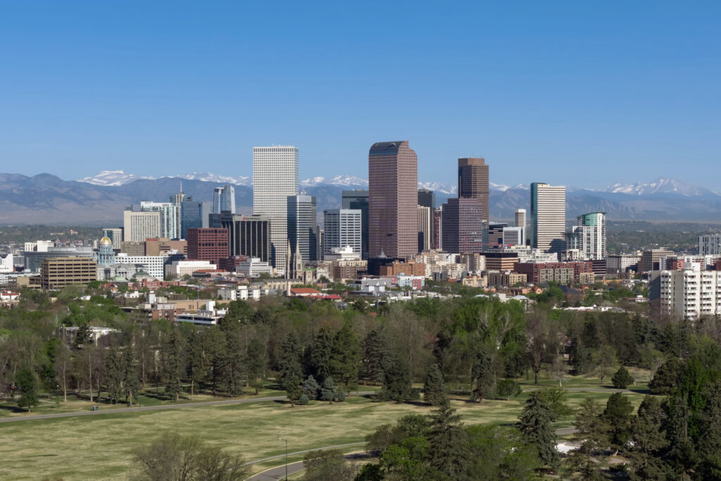 Denver, Colorado skyline